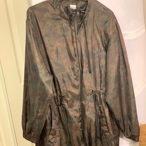 Zara Camouflage windbreaker style